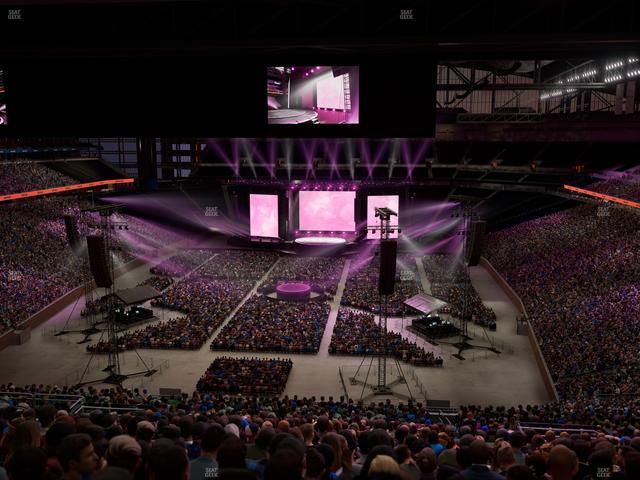 Ford Field - Section 319 Seat View