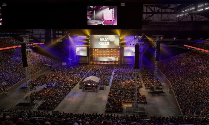 Ford Field - Section 319 Seat View