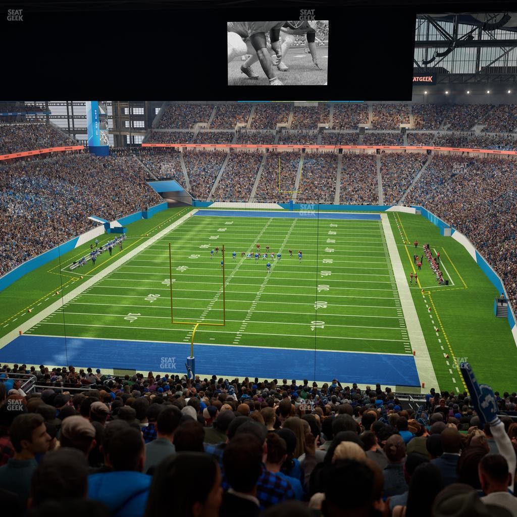 Ford Field - Section 319 Seat View