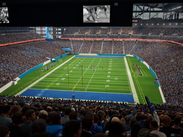 Ford Field - Section 319 Seat View