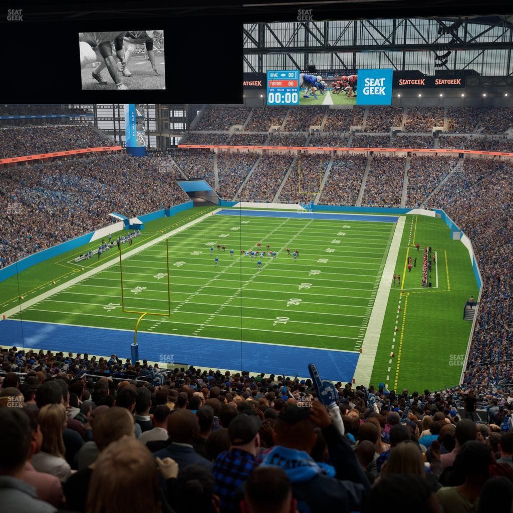 Ford Field - Section 320 Seat View