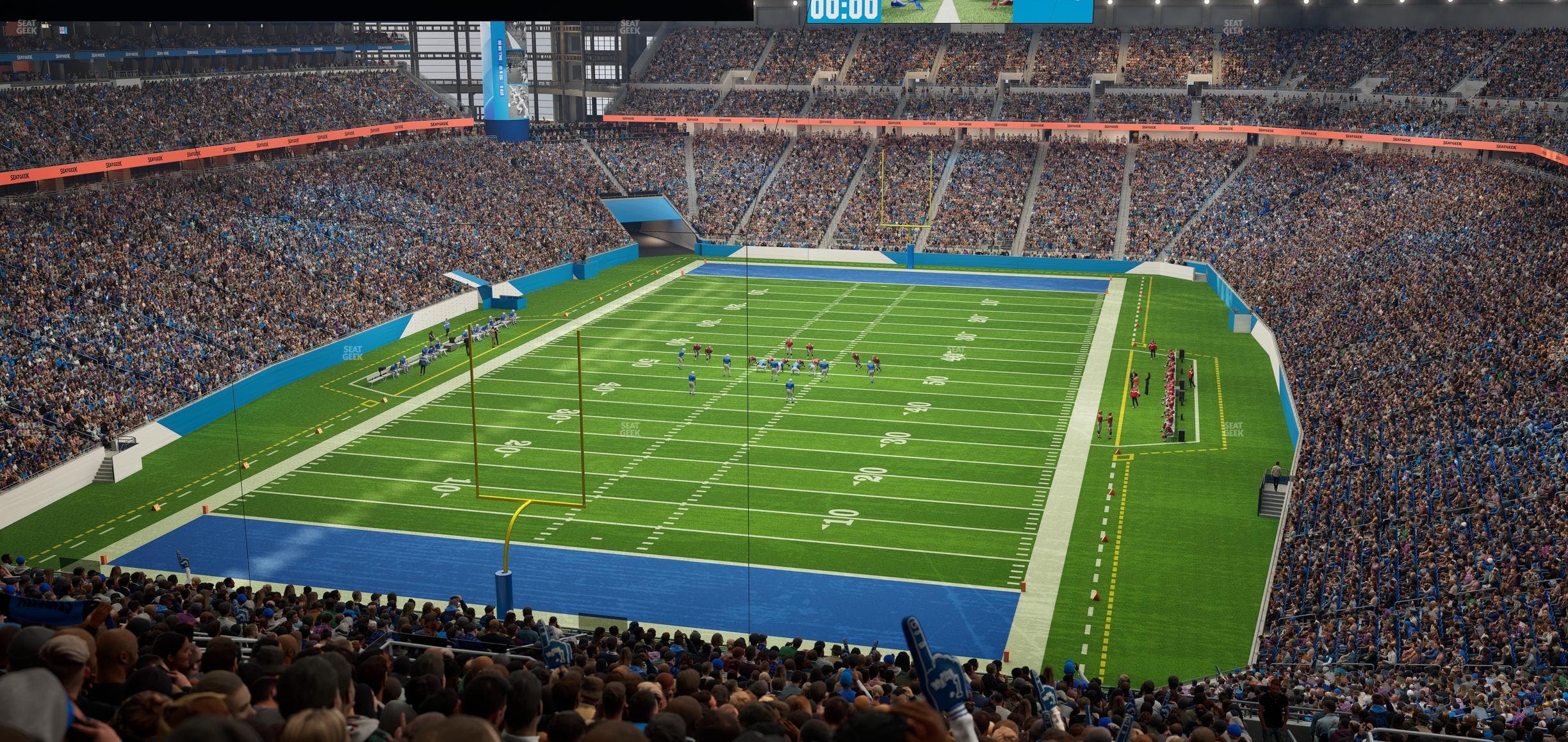Ford Field - Section 320 Seat View