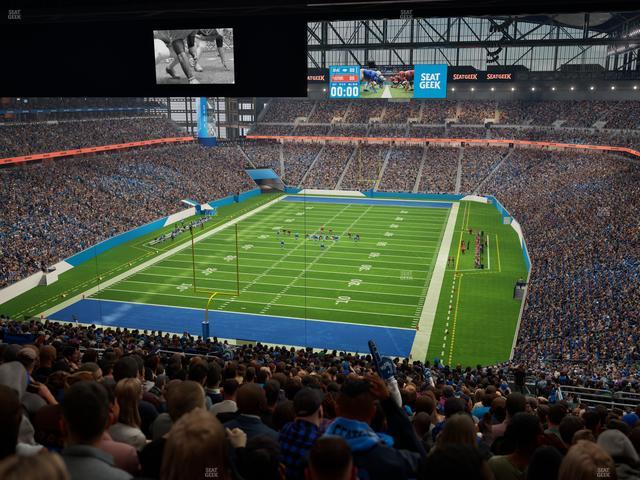 Ford Field - Section 320 Seat View