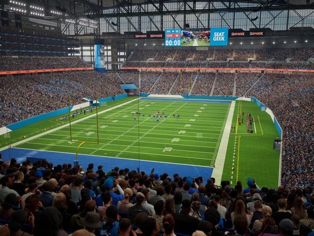 Ford Field - Section 320 Seat View
