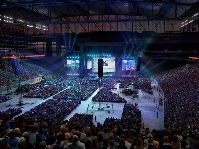 Ford Field - Section 320 Seat View Ford Field - Section 320 Seat View