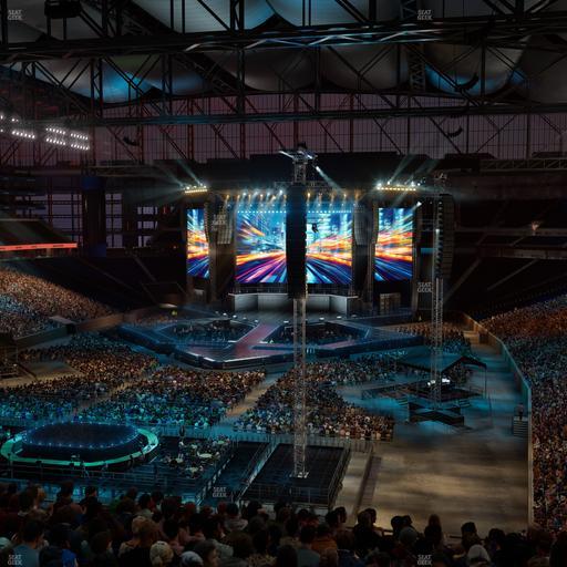 Ford Field - Section 320 Seat View