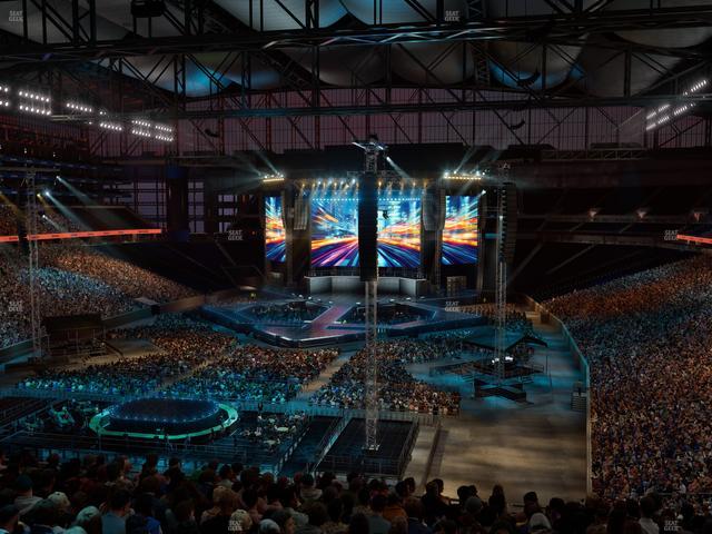 Ford Field - Section 320 Seat View