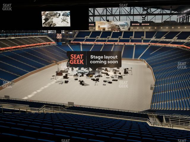 Ford Field - Section 320 Seat View