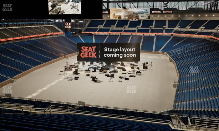 Ford Field - Section 320 Seat View