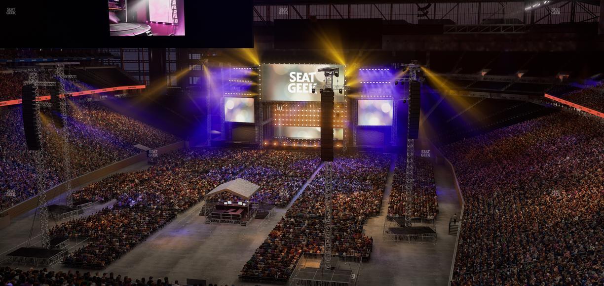 Ford Field - Section 320 Seat View