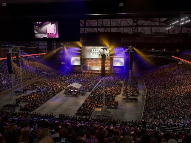 Ford Field - Section 320 Seat View