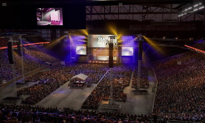Ford Field - Section 320 Seat View