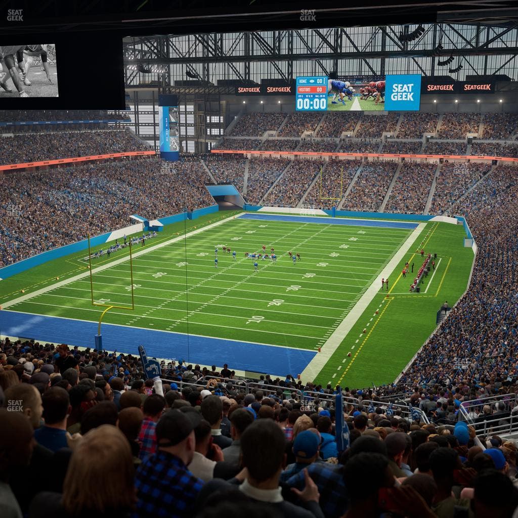 Ford Field - Section 321 Seat View