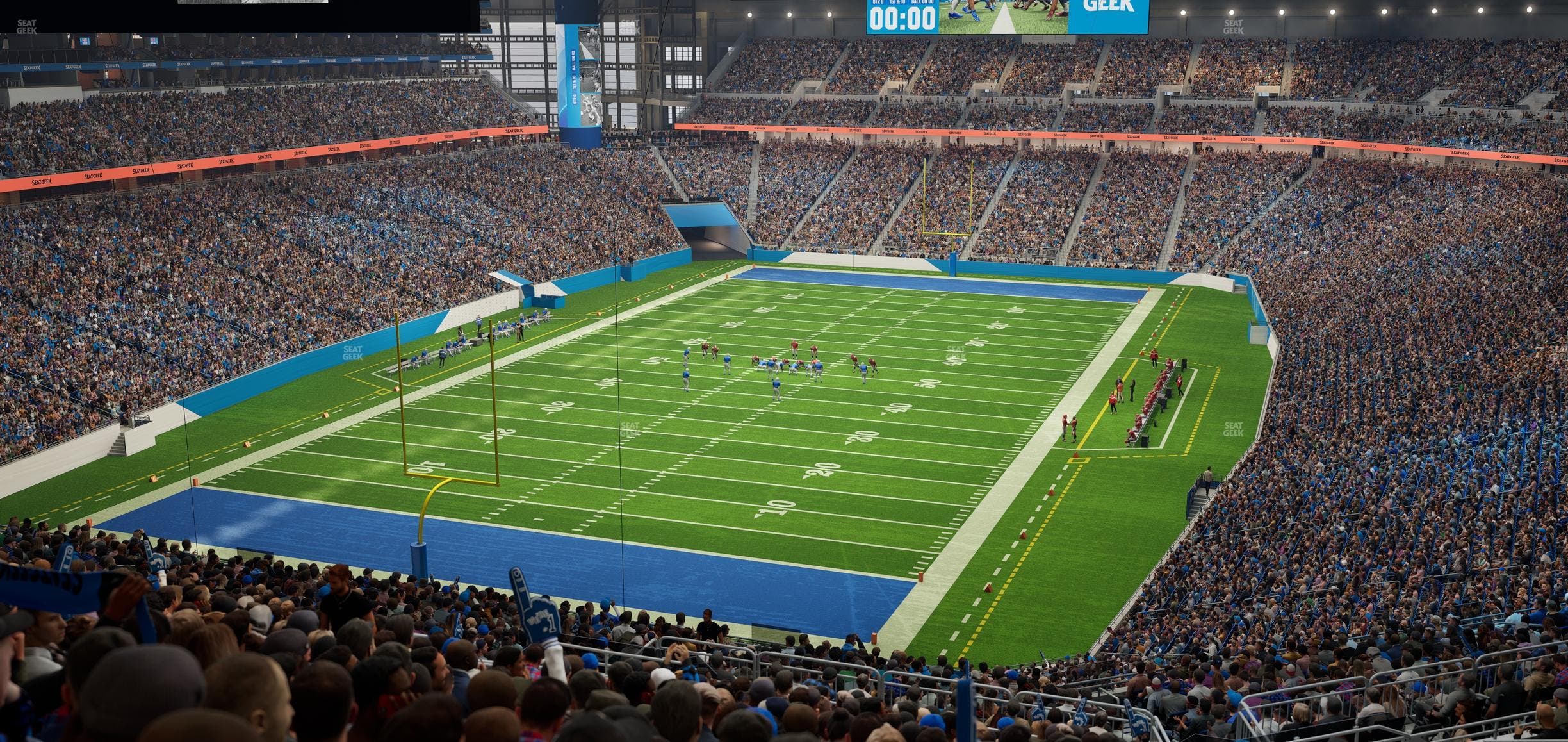 Ford Field - Section 321 Seat View
