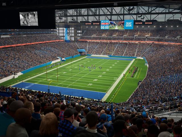 Ford Field - Section 321 Seat View