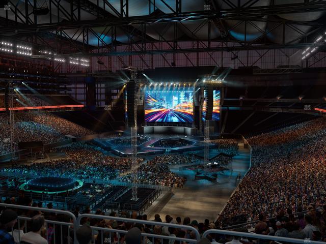 Ford Field - Section 321 Seat View