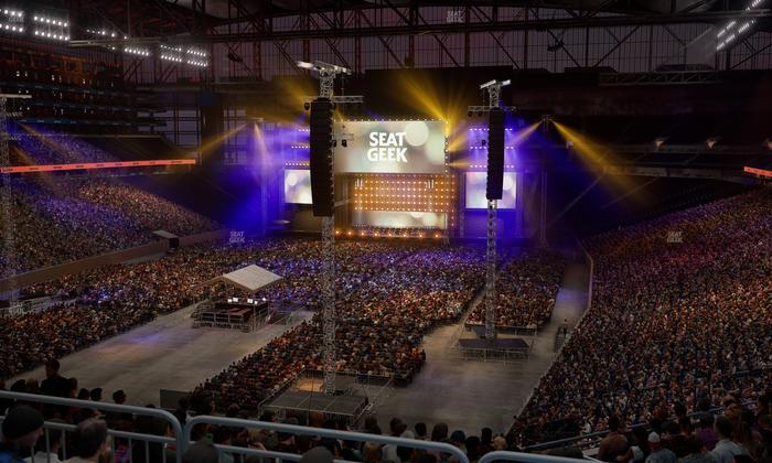 Ford Field - Section 321 Seat View