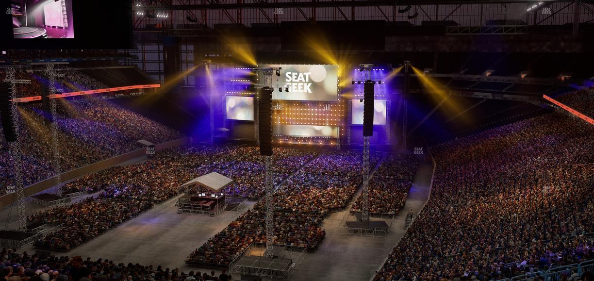 Ford Field - Section 321 Seat View