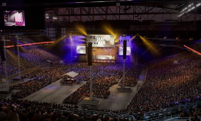 Ford Field - Section 321 Seat View