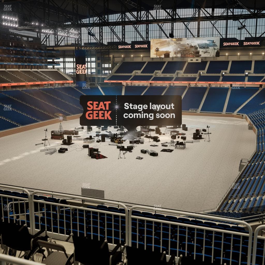 Ford Field - Section 321 Seat View