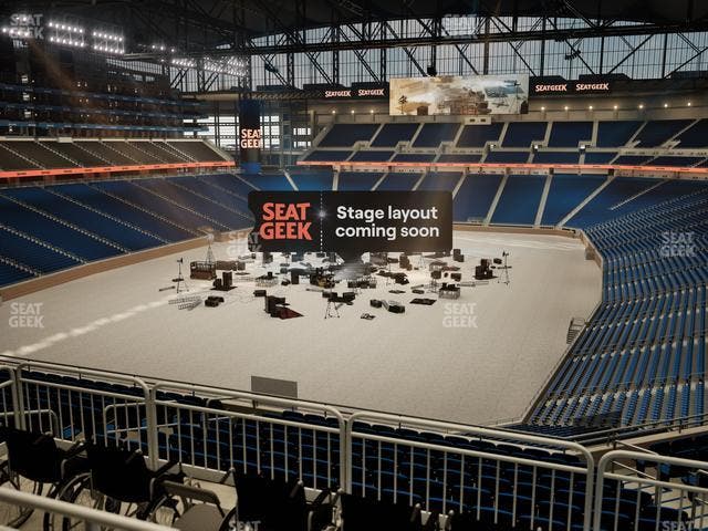 Ford Field - Section 321 Seat View