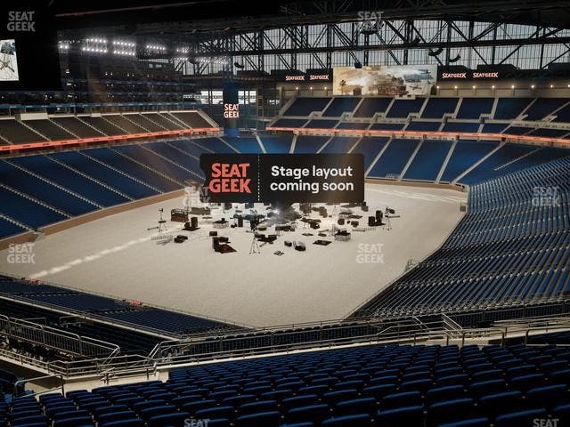 Ford Field - Section 322 Seat View