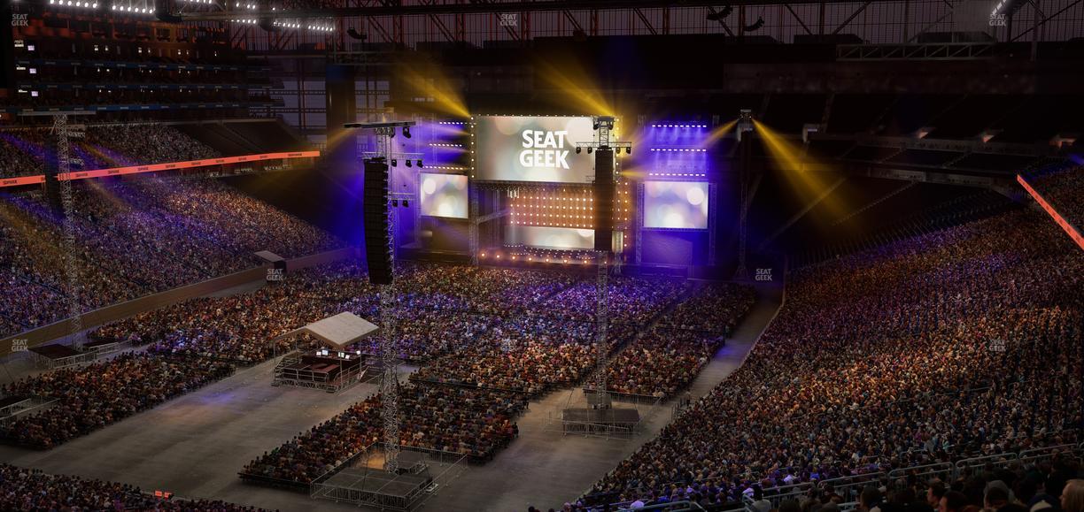 Ford Field - Section 322 Seat View