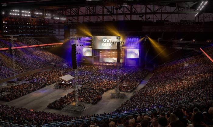 Ford Field - Section 322 Seat View