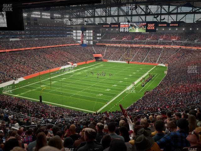 Ford Field - Section 322 Seat View