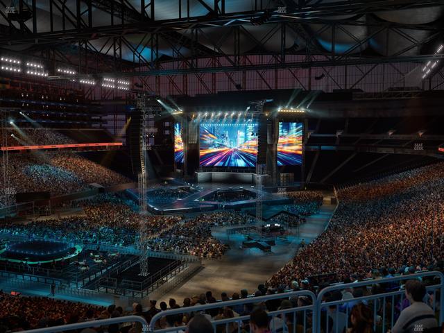 Ford Field - Section 322 Seat View