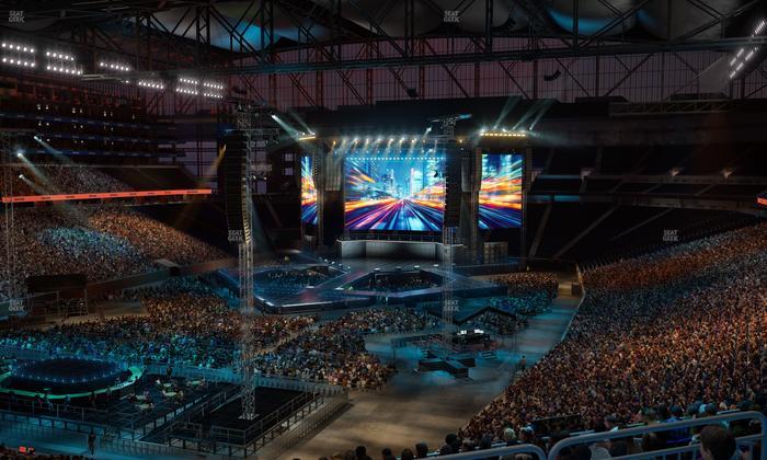 Ford Field - Section 322 Seat View