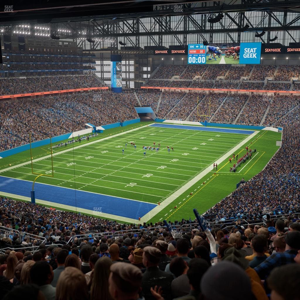 Ford Field - Section 322 Seat View