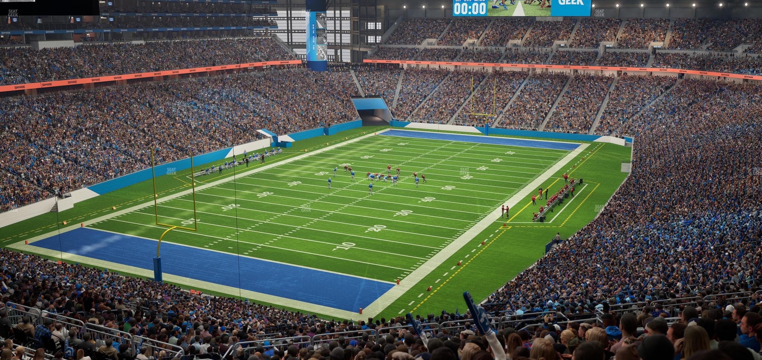 Ford Field - Section 322 Seat View