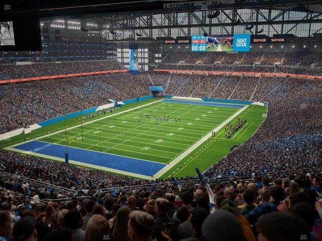Ford Field - Section 322 Seat View