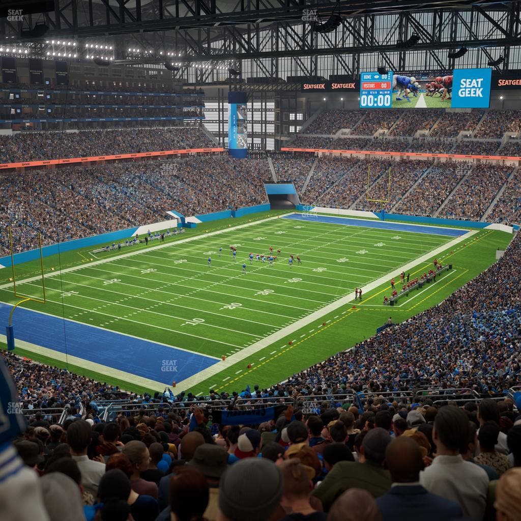 Ford Field - Section 323 Seat View