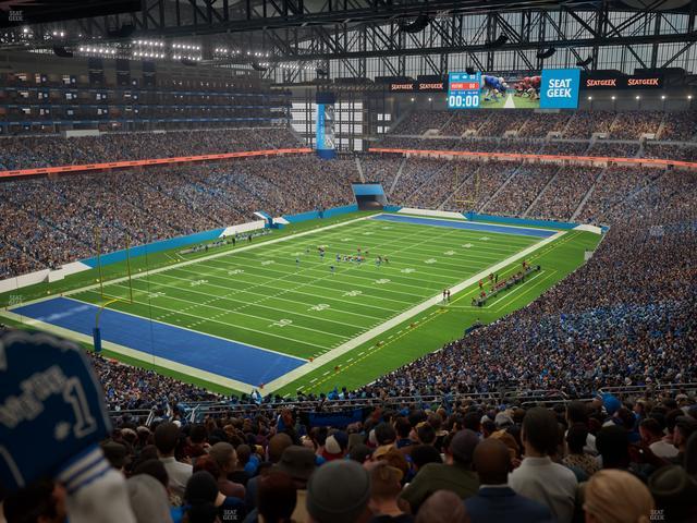 Ford Field - Section 323 Seat View