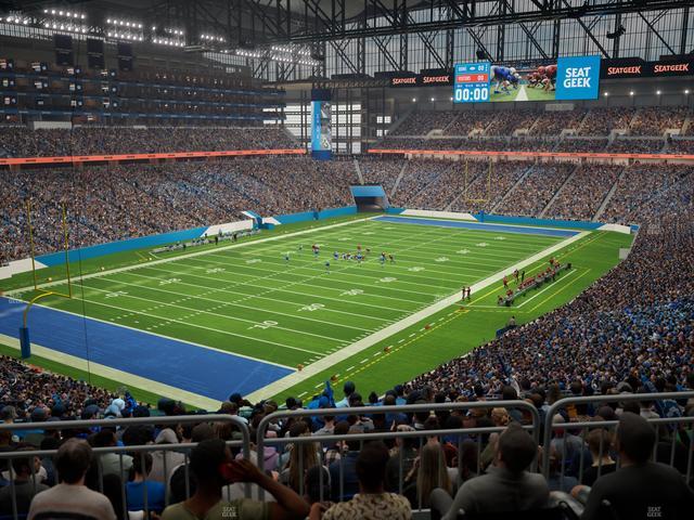 Ford Field - Section 323 Seat View