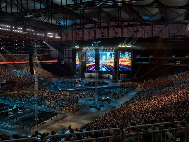 Ford Field - Section 323 Seat View