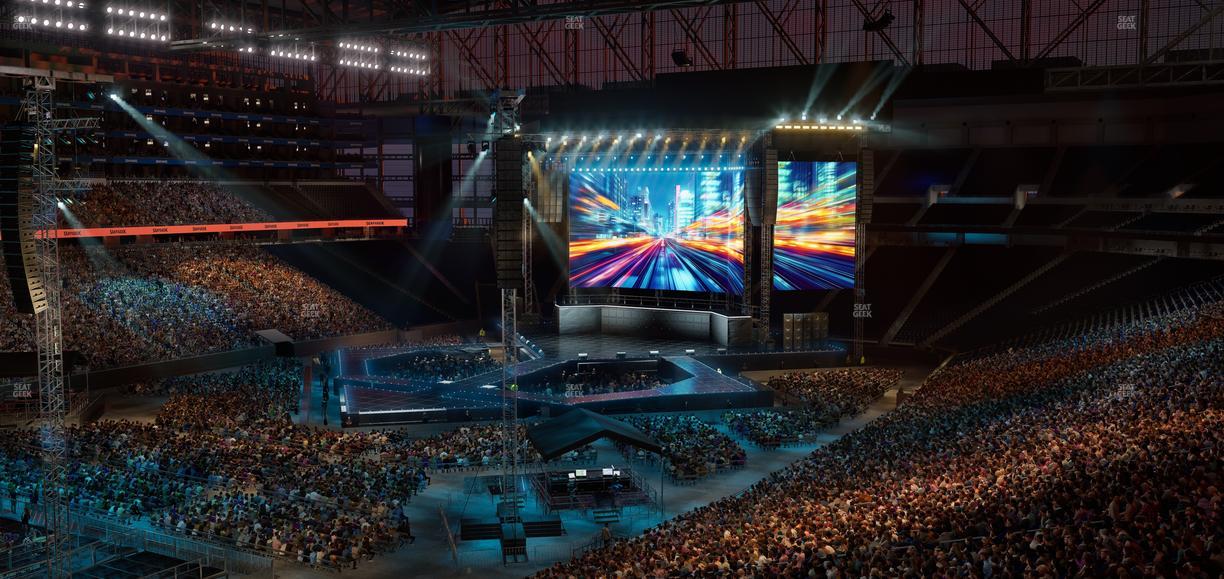 Ford Field - Section 324 Seat View