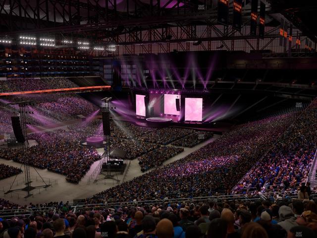 Ford Field - Section 324 Seat View