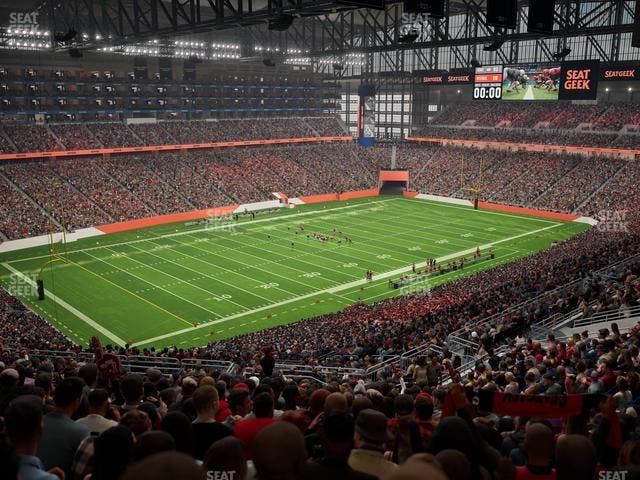 Ford Field - Section 325 Seat View