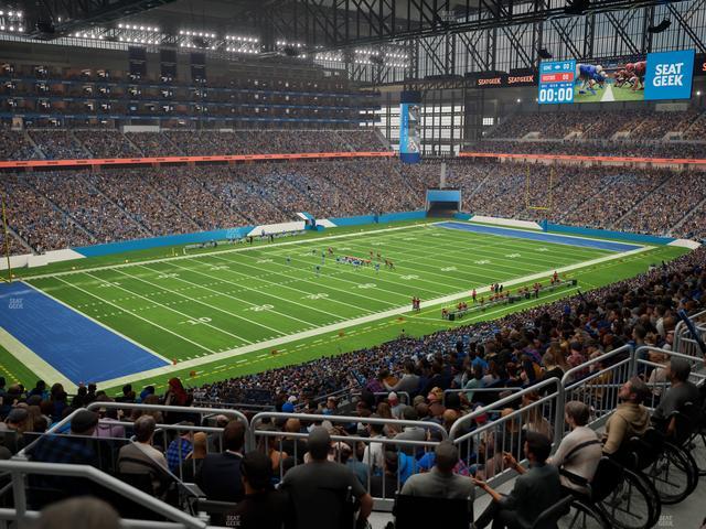 Ford Field - Section 325 Seat View