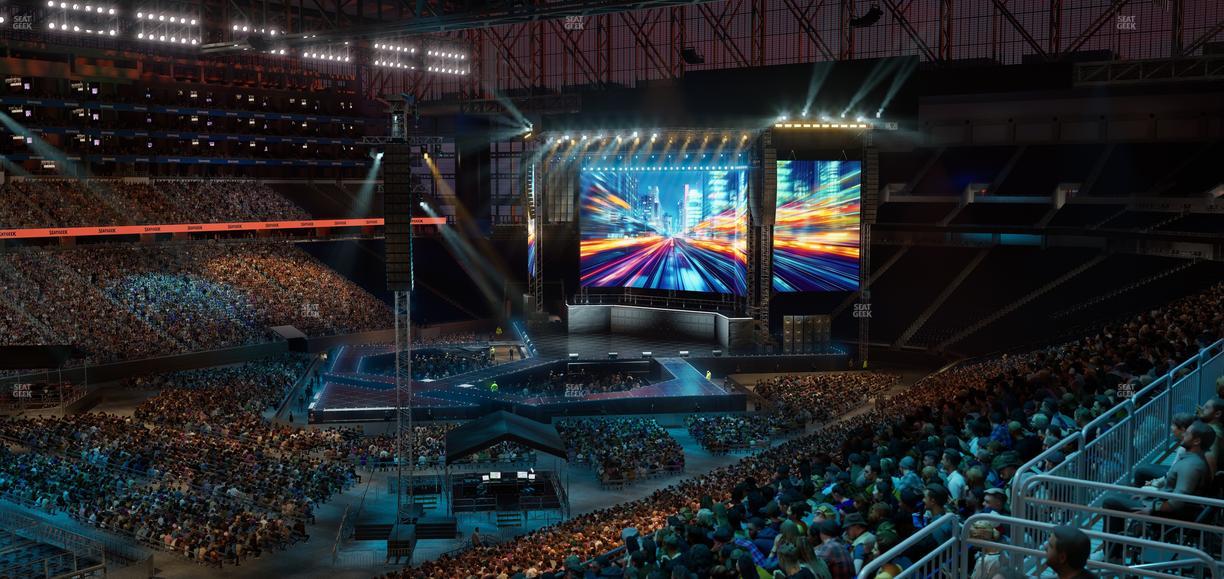 Ford Field - Section 325 Seat View