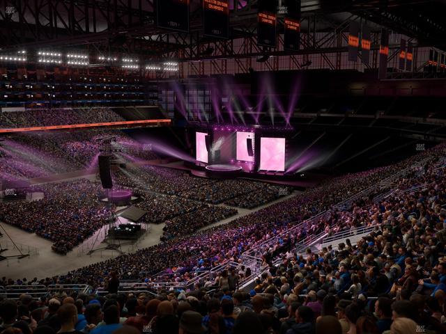 Ford Field - Section 325 Seat View