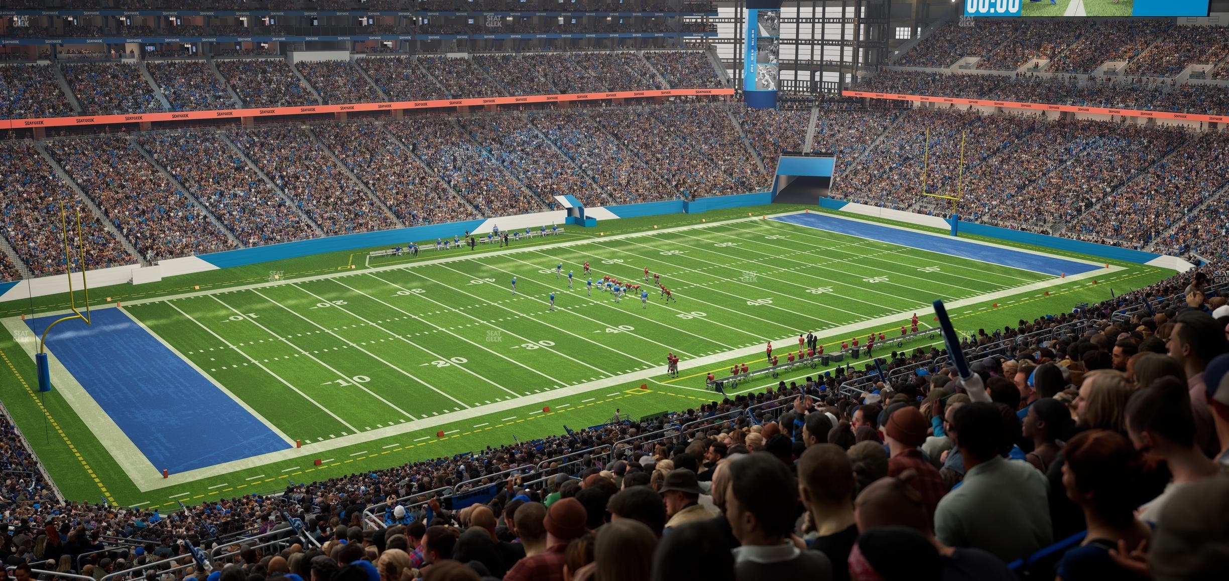 Ford Field - Section 326 Seat View