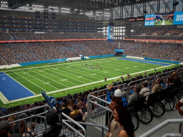Ford Field - Section 326 Seat View