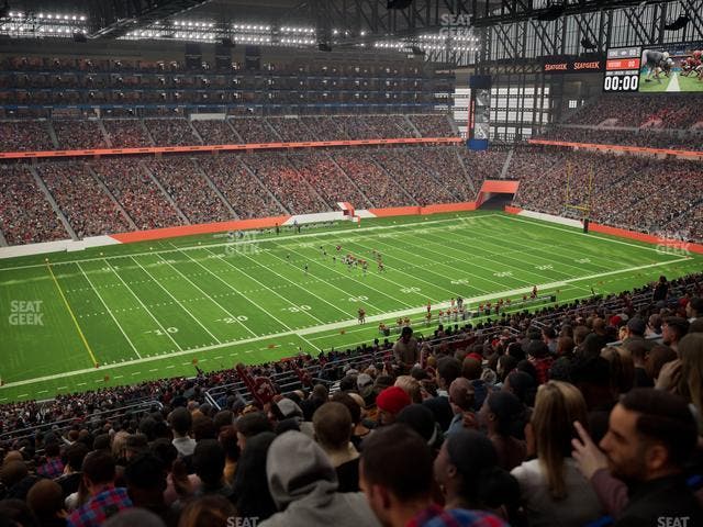 Ford Field - Section 327 Seat View