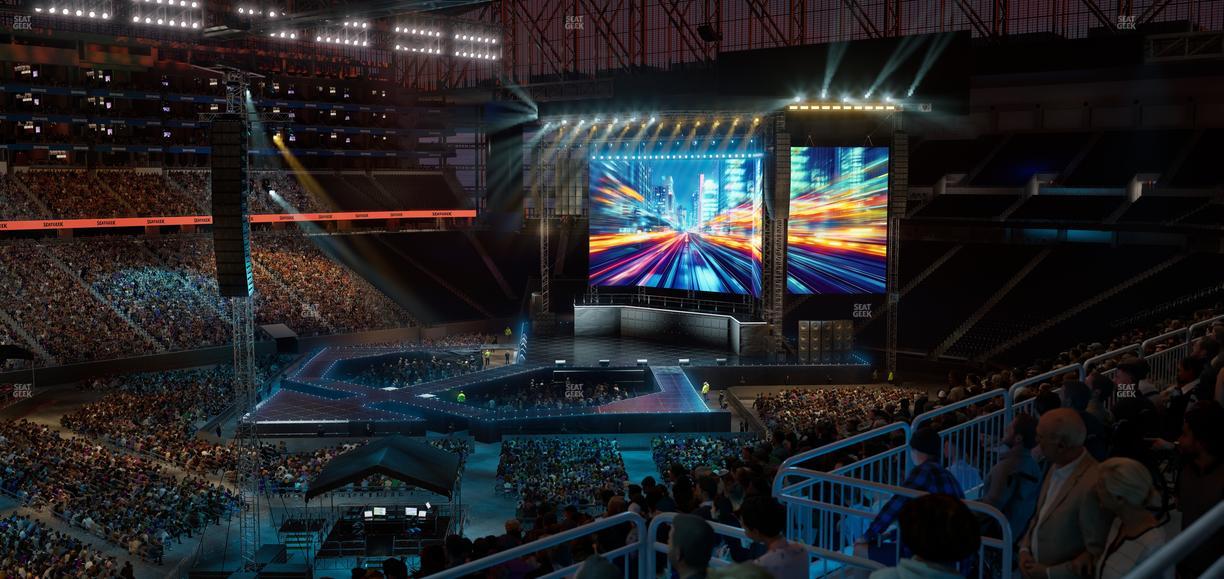 Ford Field - Section 327 Seat View