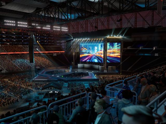 Ford Field - Section 327 Seat View