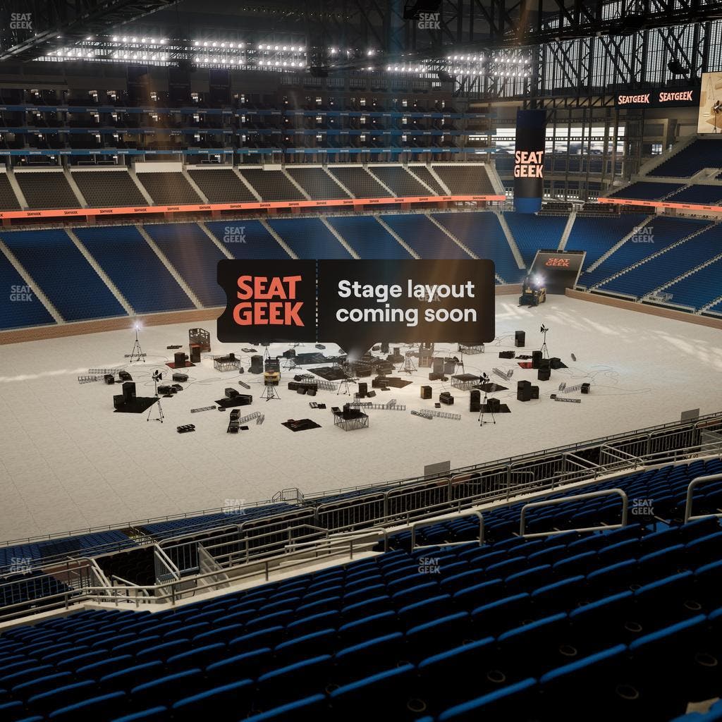 Ford Field - Section 327 Seat View